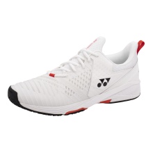 Yonex Buty tenisowe Sonicage 3 Allcourt (Amortyzacja) biało/czerwone męskie